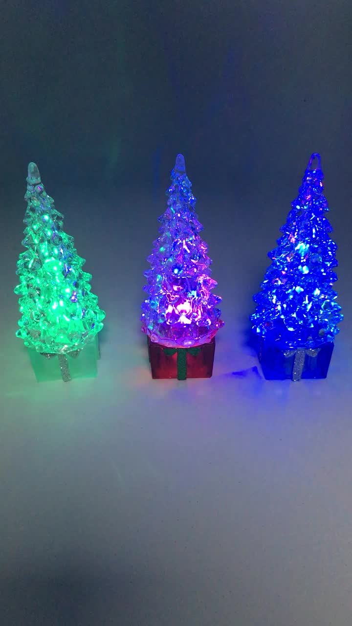 7 color changing led lighted acrylic christmas tree 7 color changing led lighted acrylic christmas tree