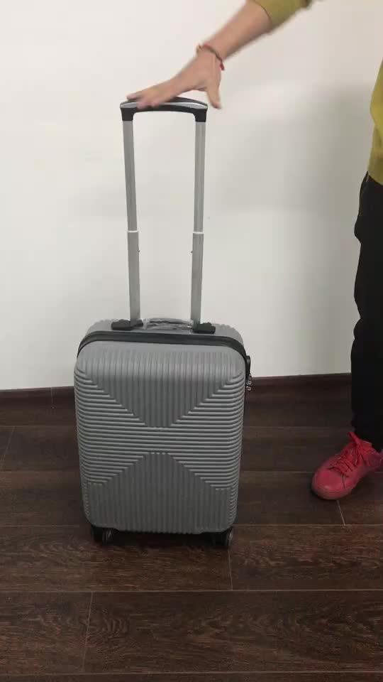 Promotion Abs Luggage With Carry On Airport Trolley Suitcase Bag Buy