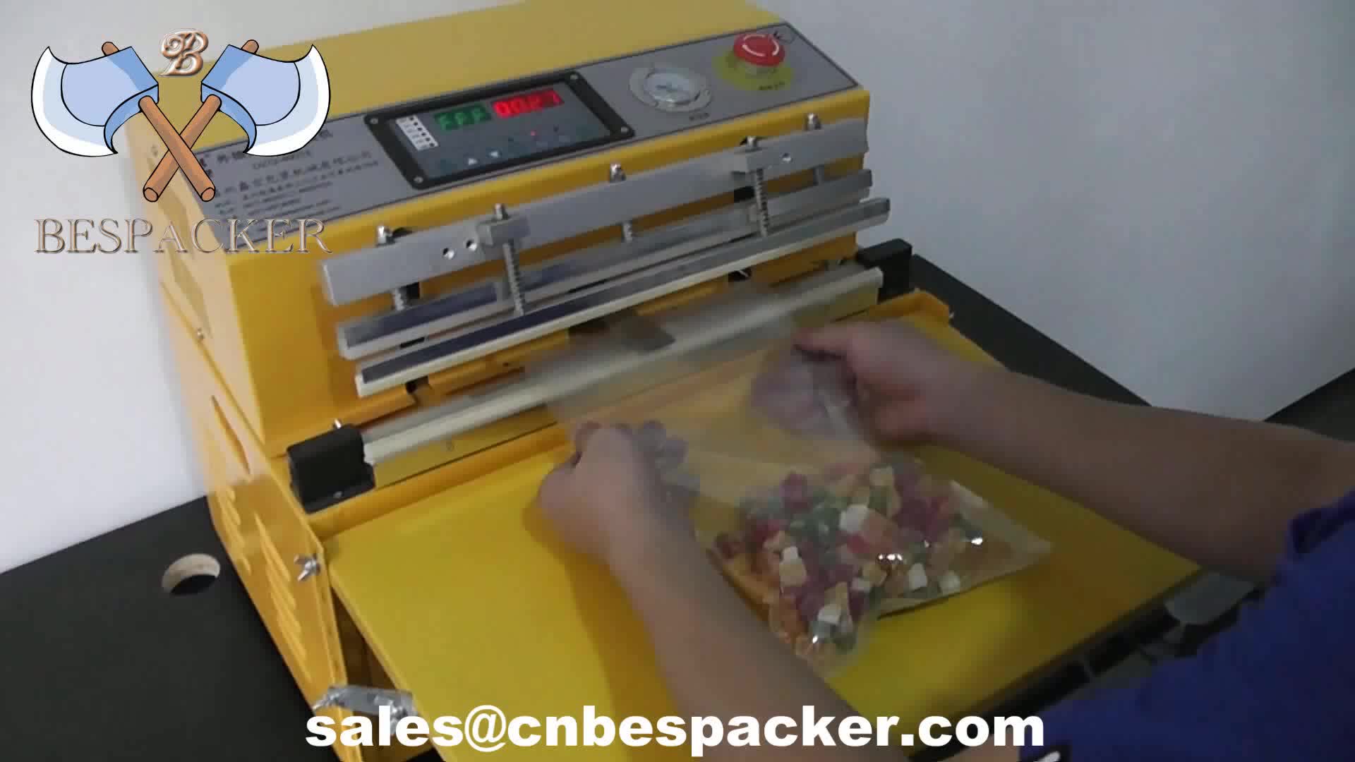 Portable External Type Vacuum Packing Machine For Clothes Plastic Bags