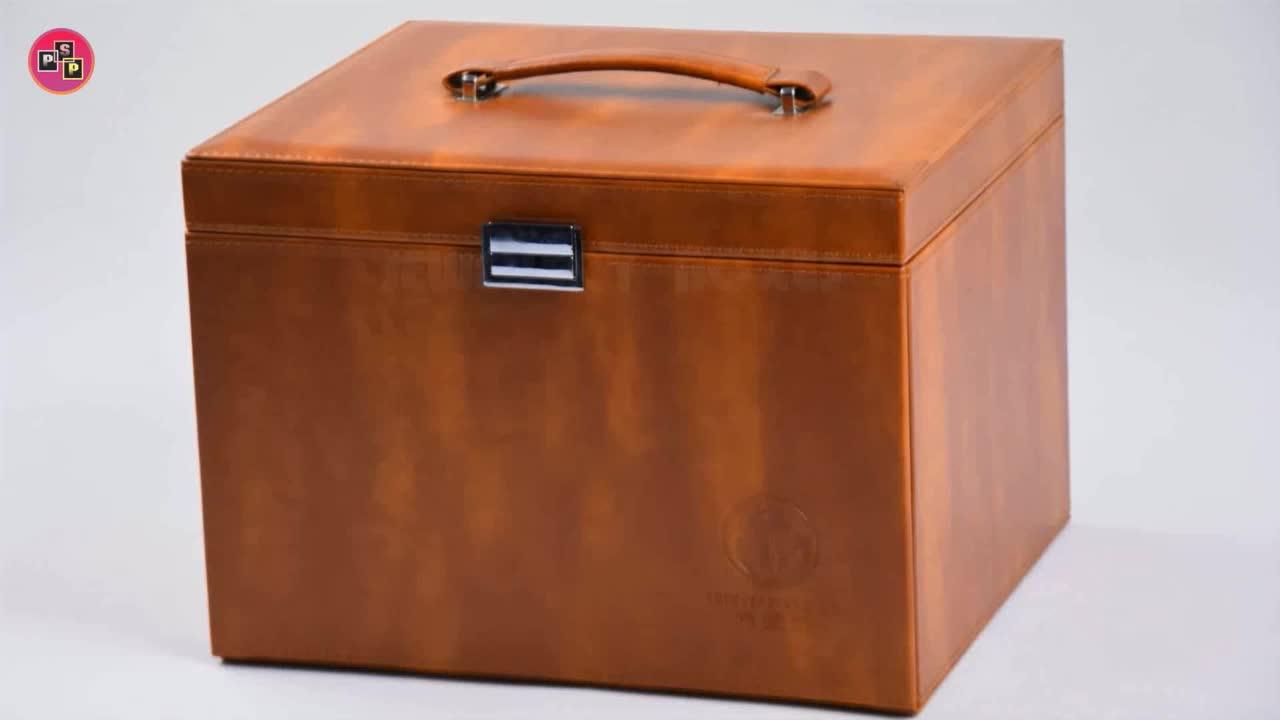 Vogue Luxury Custom Pu Leather Jewellery Box Buy Fancy Jewellery Box