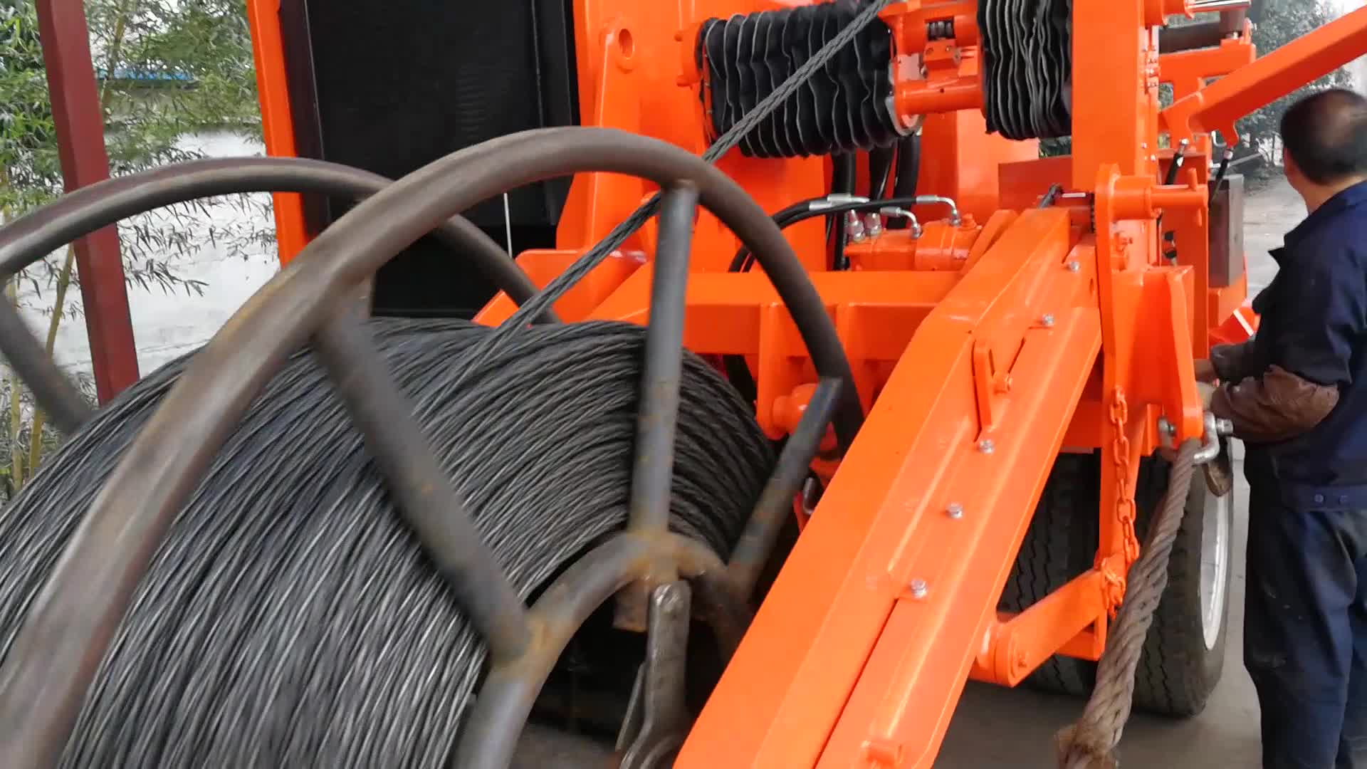 190kn Stringing Wire Cable Puller Buy Wire Cable Puller,Cable Puller