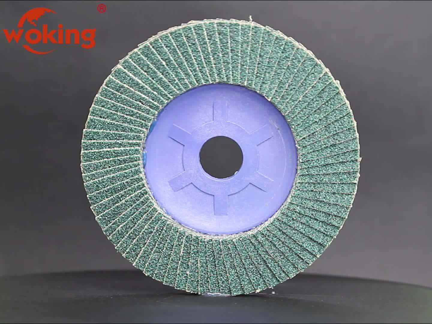 Special Green Zirconia Aluminum Disc Abrasive Metal Cutting Disc Flap