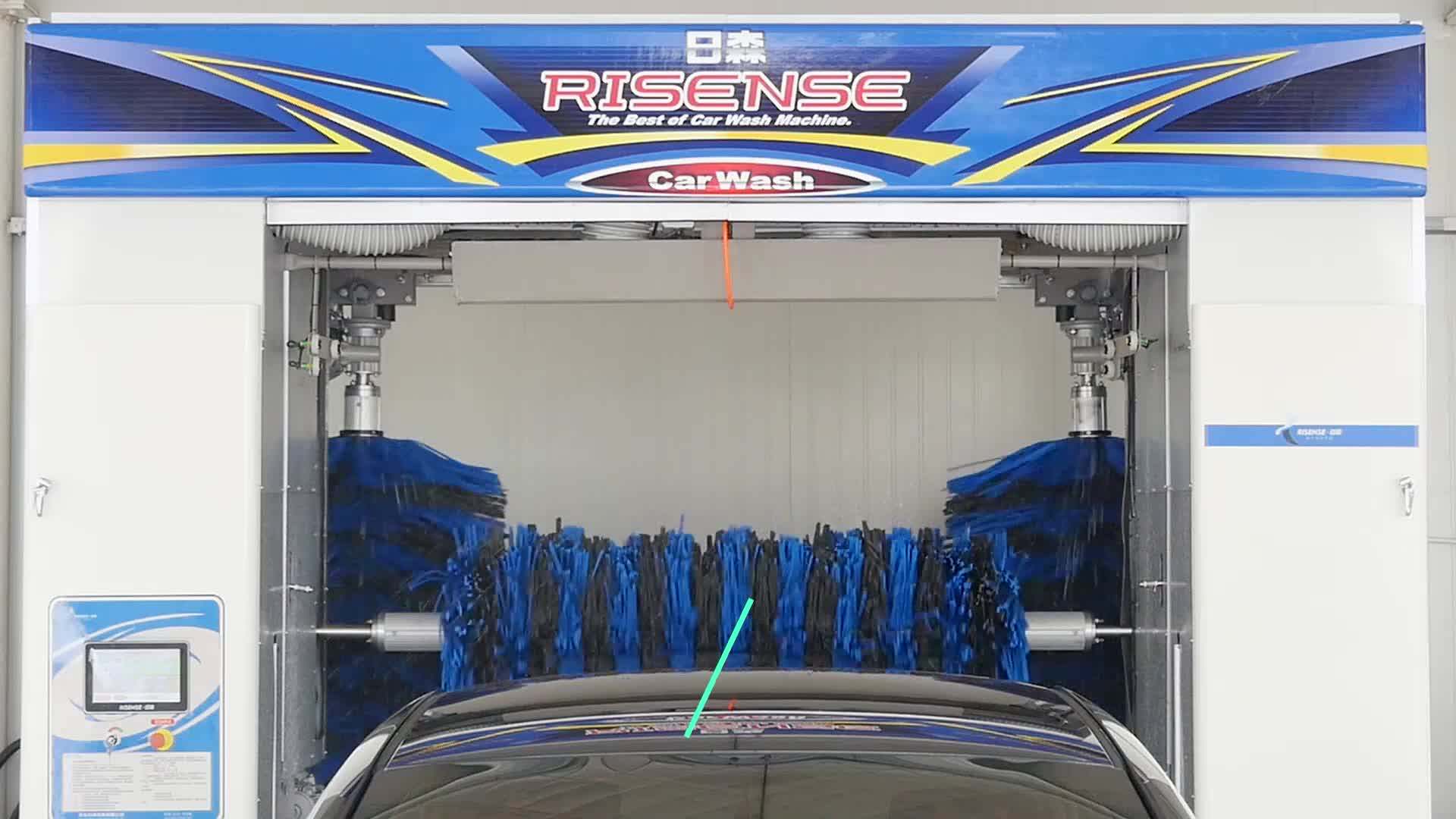 Automatic Pakistan Gentle Brush Car Wash Machine From Risense Carwash