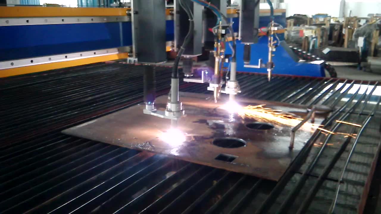 Cnc Plasma Oxy Fuel Cutting Machine For Steel Plate Buy Plasma