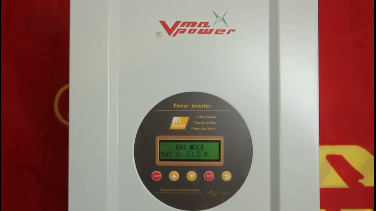 Top Selling Dc To Ac Converter With Mppt 3kw Solar Inverter With