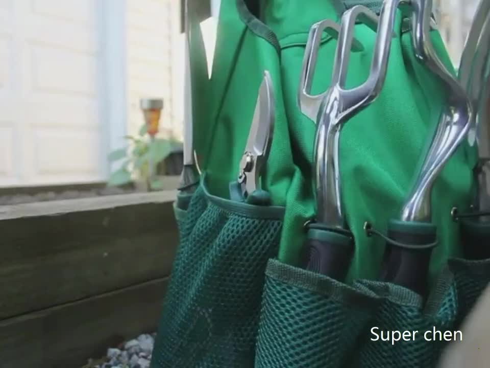 9 Piece Garden Tools Set With Bag Including Pruning Tool Buy Garden