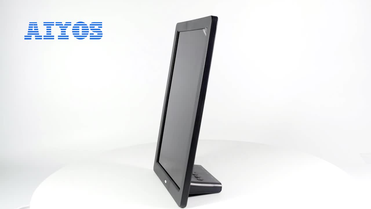 Vertical Fashion Design Table Top Wall Mount 12 Inch Tft Lcd Screen