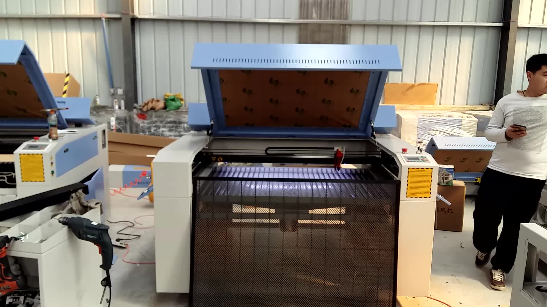 Hot 9060 6090 6040 4060 Acrylic Cutter Paper Abs Plastic Co2 50w 60w