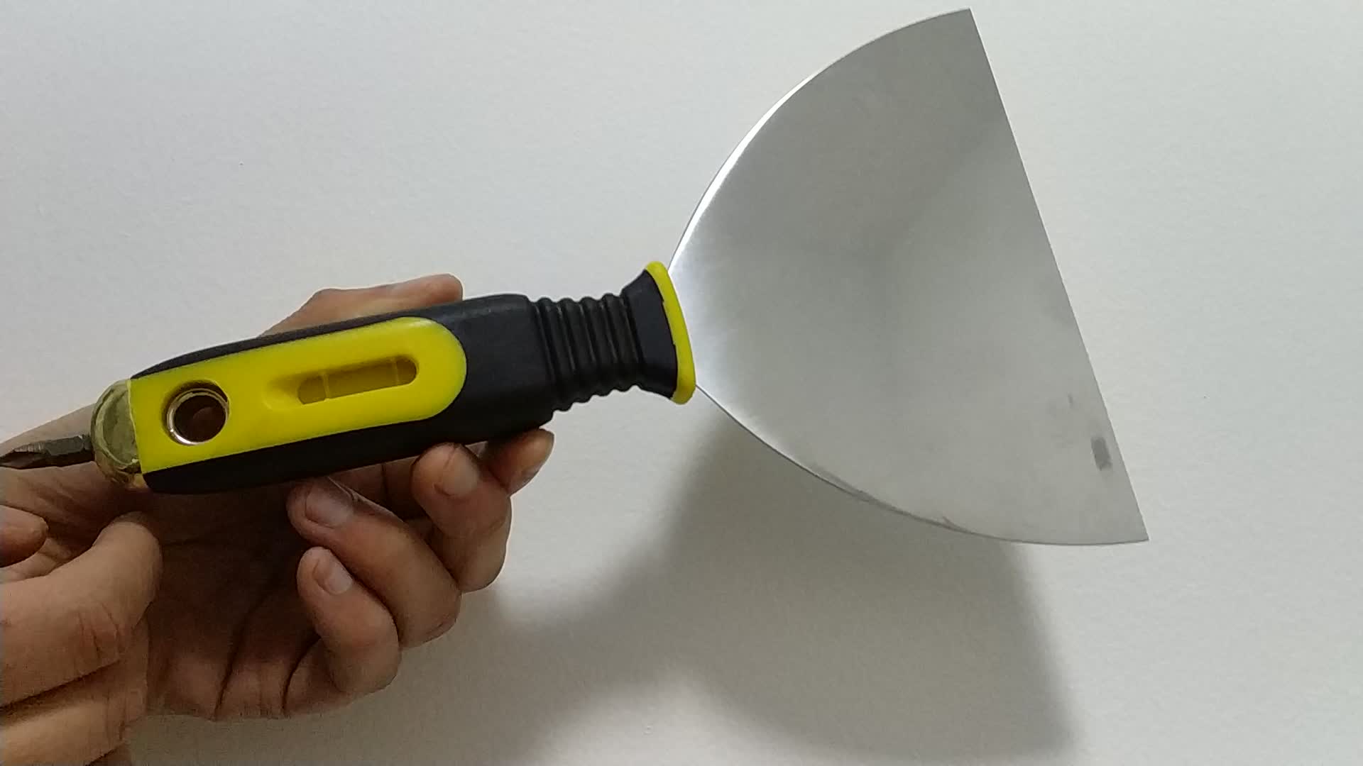 Mirror Polishing Putty Knife Scraper Wall Scraper With Screwdriver In