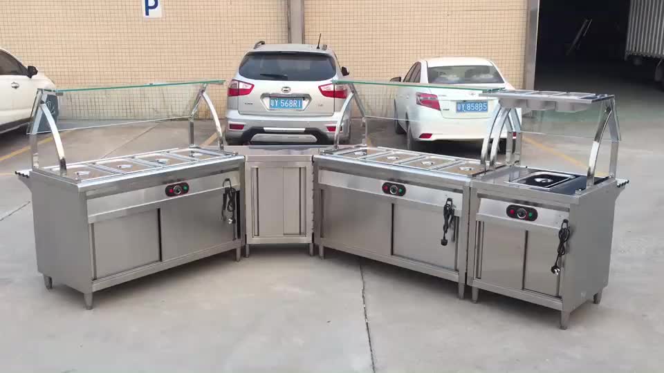 Fashional Stainless Steel Buffet Counter Line Hot Buffet Service Equipment Buy Buffet