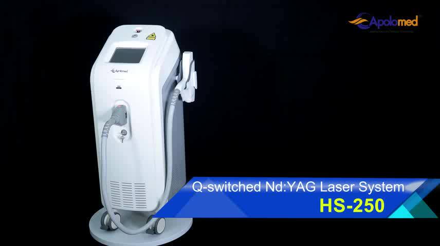 Q switched Nd Yag Laser Tattoo Removal Machine Nd Yag Laser Price hs 