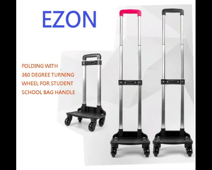 6 Wheel Folding Trolley Luggage,Climb Stairs Soft Trolley Luggage