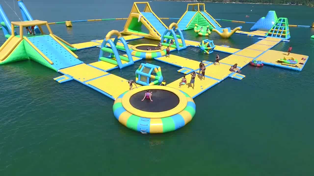 indiana inflatable water park