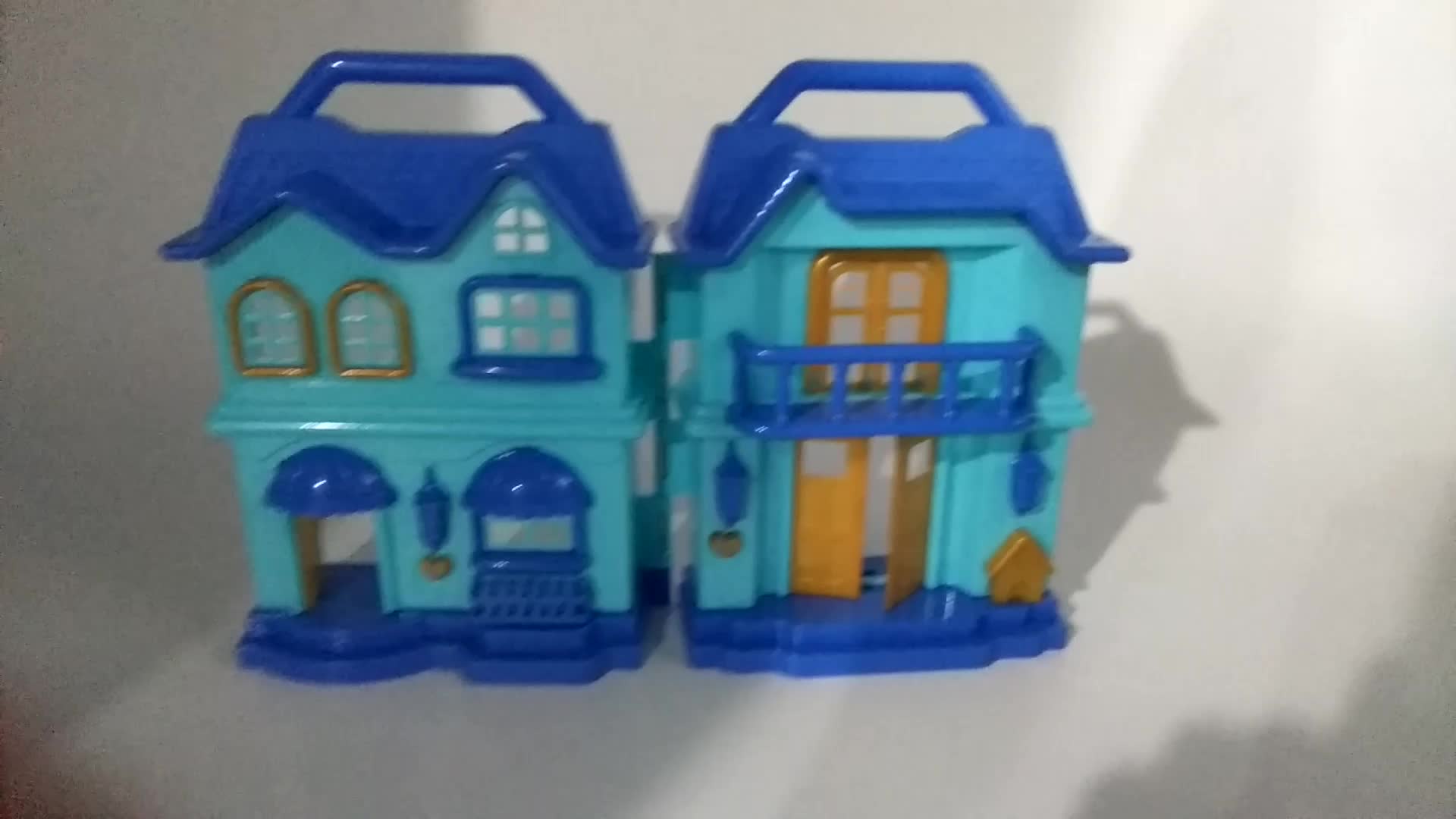 Pretend Play Kid Toy Plastic Mini Doll House With Furniture Buy