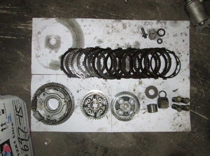 79A 铃木 刺激400 离合器片 水泵 机油泵 正时链