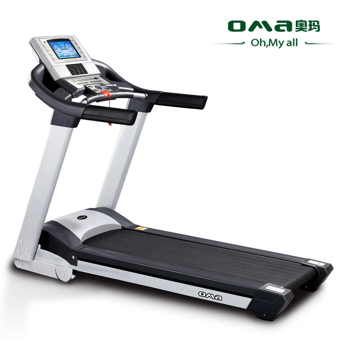 广东名牌尊贵奥玛2021轻商用跑步机5.0HP电动