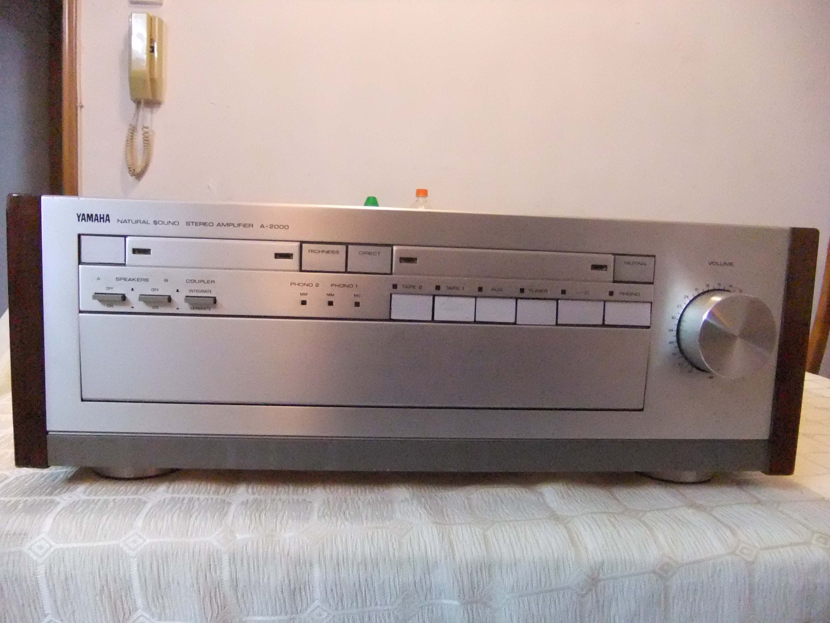 YAMAHA雅马哈纯甲类顶级功放 A-2000|一淘网