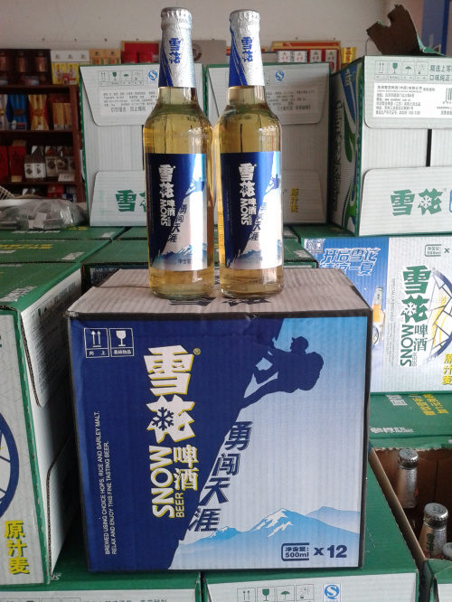 张家港-万邻超市 雪花啤酒 勇闯天涯 500ml*12瓶 7度