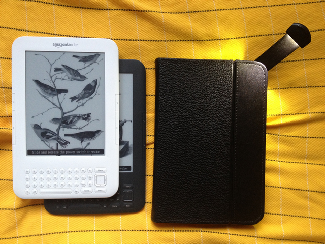 亚马逊 kindle3 电子书 白色kindle3 电纸书 可注