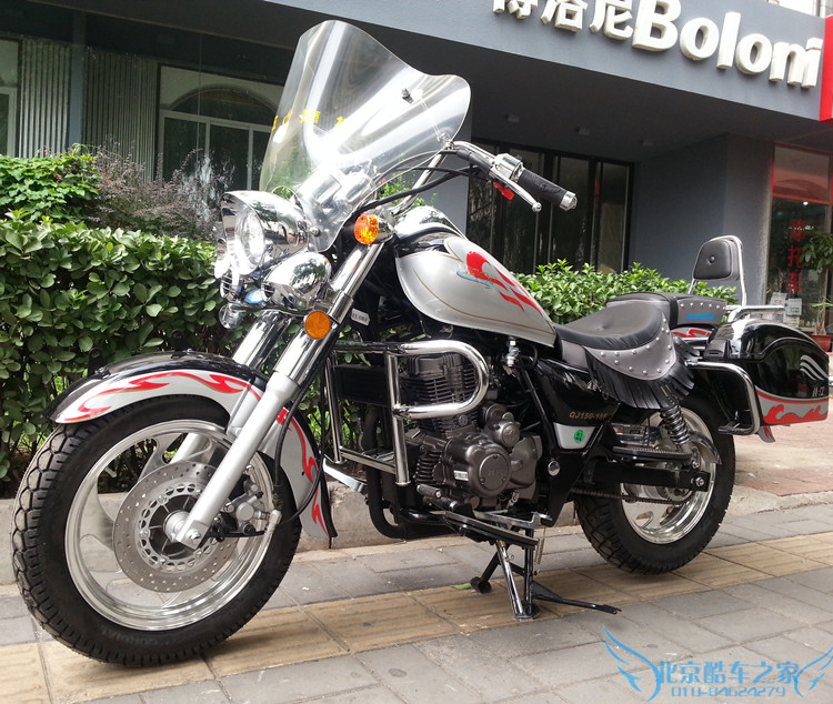 北京酷车之家钱江风暴太子摩托车整车燃油车街