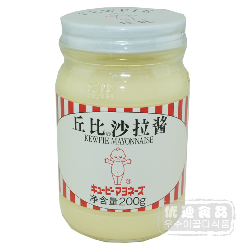 丘比沙拉酱200g原味 营养全蛋型 脂肪减半卡路