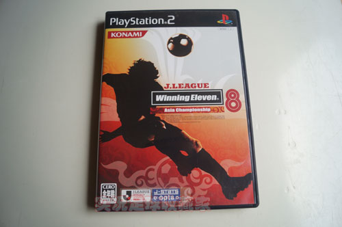 日本正版PS2游戏《JWE8联盟实况足球8亚冠