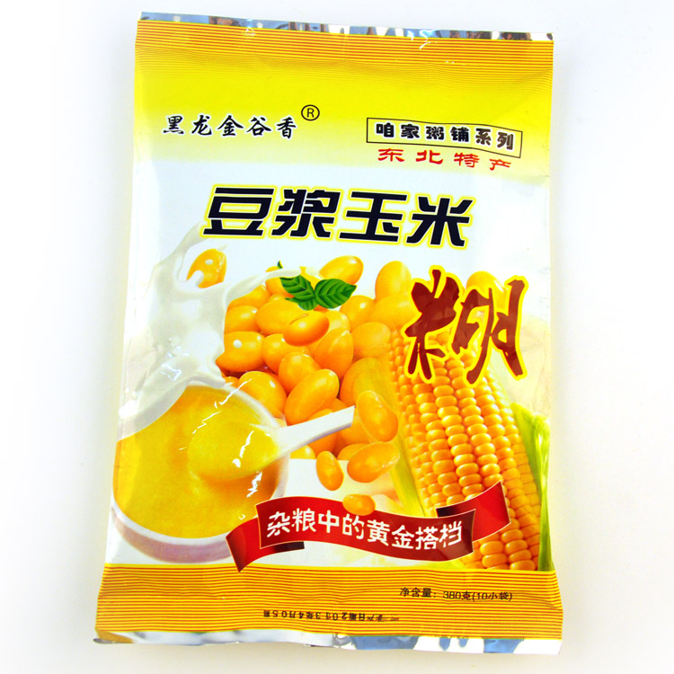 豆浆玉米糊速食粥即食 金谷香玉米糊宝宝早餐