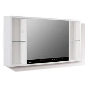 乐家 奥克白色烤漆浴室镜柜内嵌17无线防水液