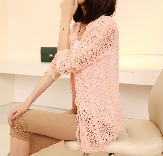 【女士<em>开衫针织衫</em>】_<em>黑色</em>针织衫开衫<em>搭配</em>_长