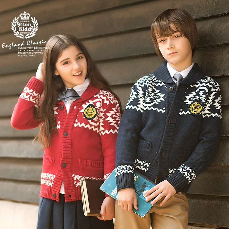 伊顿纪德ETON KIDD<em>英伦</em>校服 童装青果领长袖