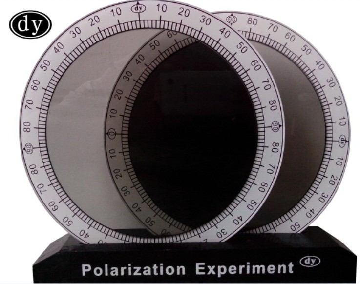 光的偏振,偏振片实验器,偏振片演示器,观察器,大