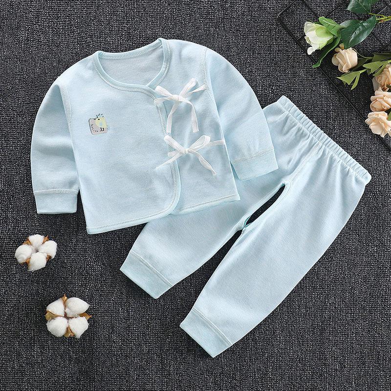 Quần áo sơ sinh cho bé Mùa xuân Mới dưới cùng Quần áo không xương mùa thu 0 tháng Bộ đồ lót cho bé sơ sinh 3 - Quần áo lót