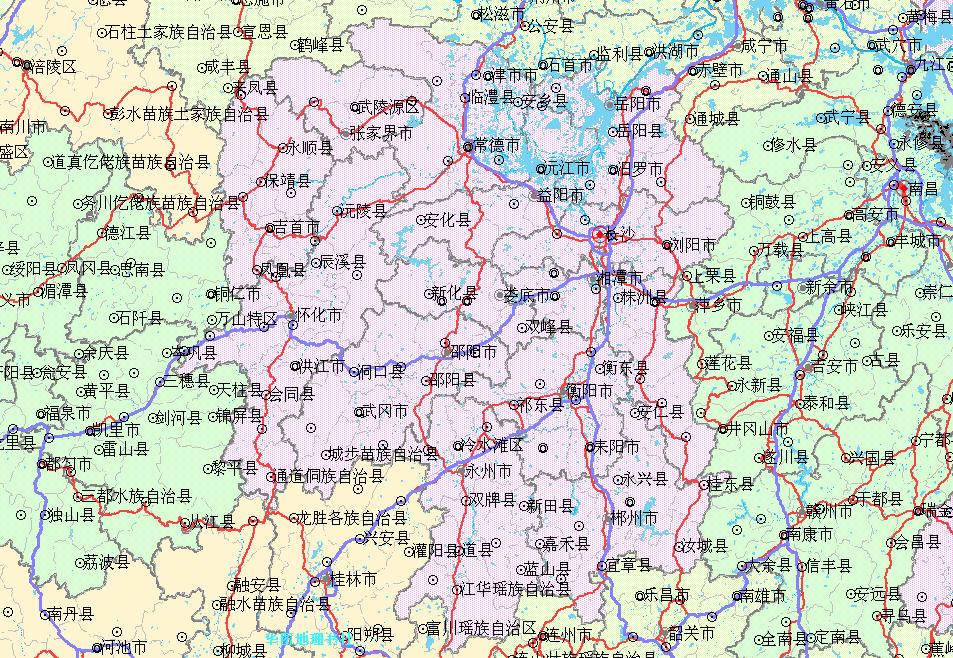 湖南省邵阳市ArcGIS、MapInfo、三维、遥感、