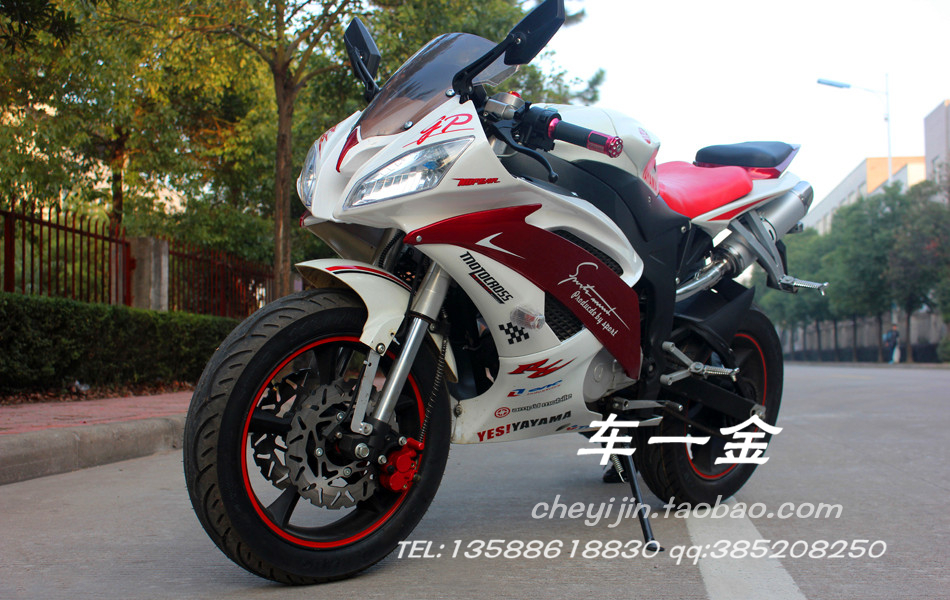 全新yamaha r6摩托车大跑车 大型地平线公路趴赛125-150-250cc