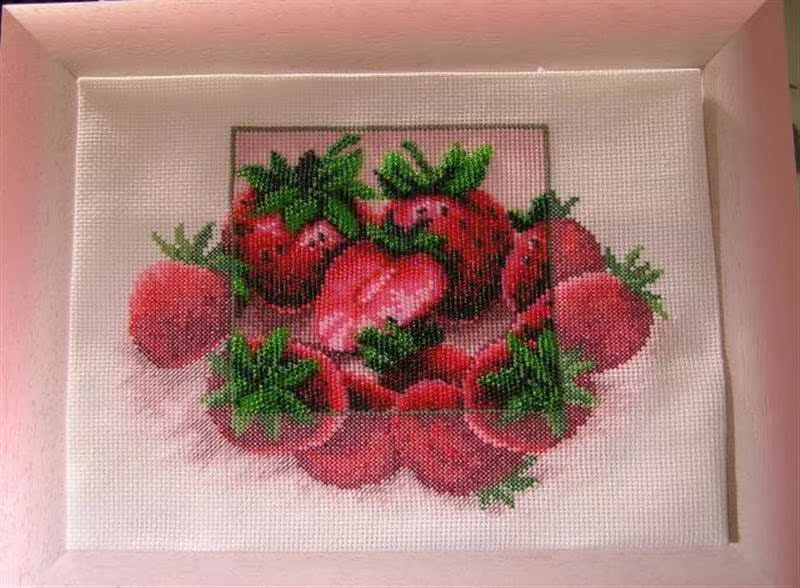 十格格 正品法国十字绣套件 水果蔬菜 bsg0060--可口草莓