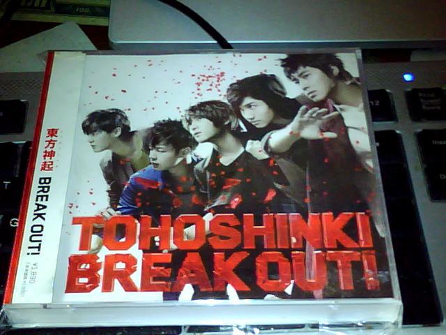 东方神起 东方神起 BREAK OUT CD+DVD 日版