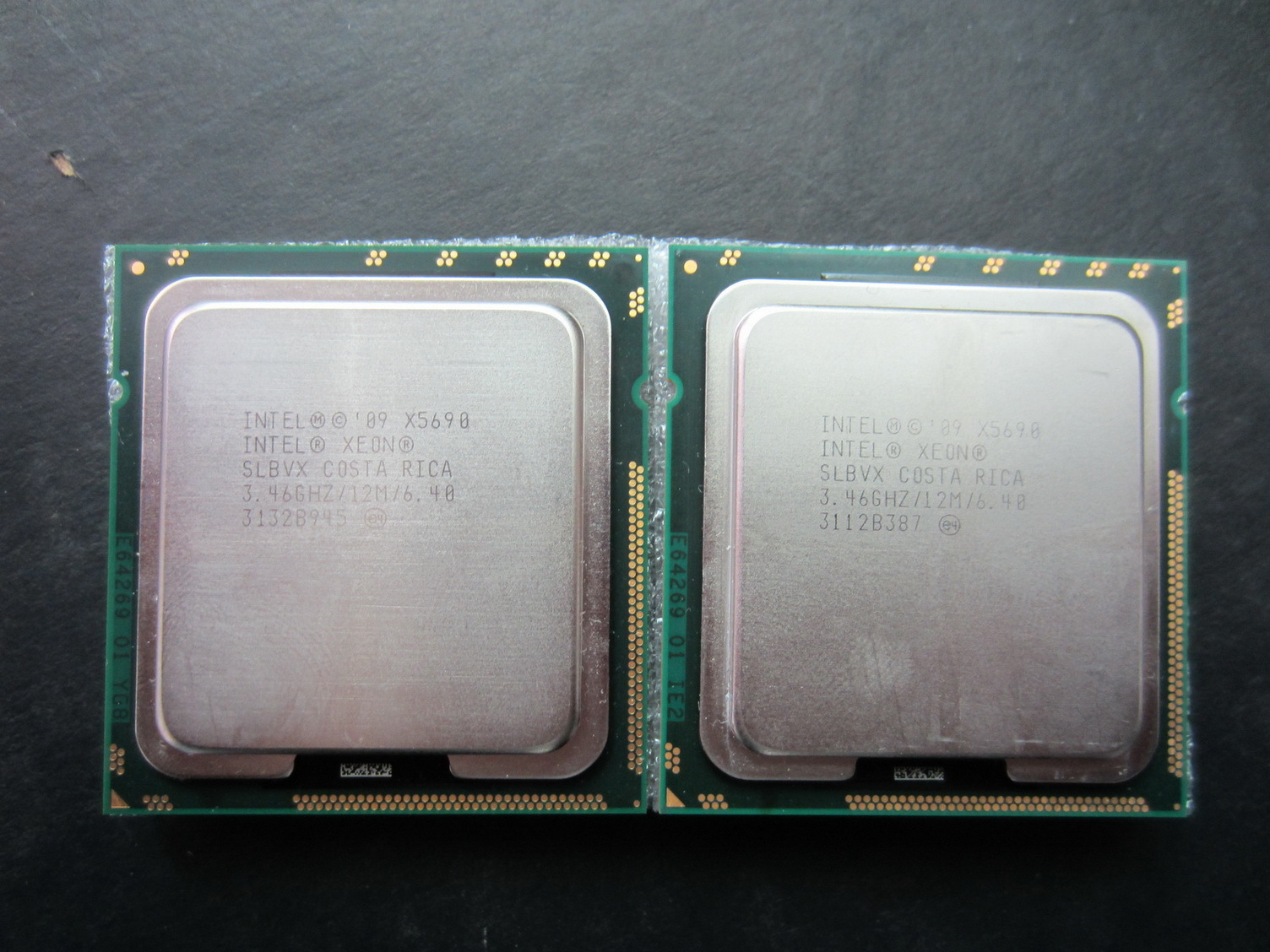 拆机很新的 xeon x5690(3.46ghz/12mb/130w)服务器 cpu,便宜甩了