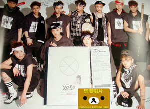 EXO-M 1辑 XOXO Hug 中文版 韩版 可选新版签
