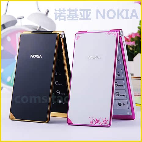 Nokia\/诺基亚2060翻盖老人手机大字大声超长