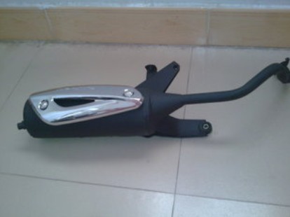 豪爵铃木配件 悦星配件HJ125T-9悦星单减震排