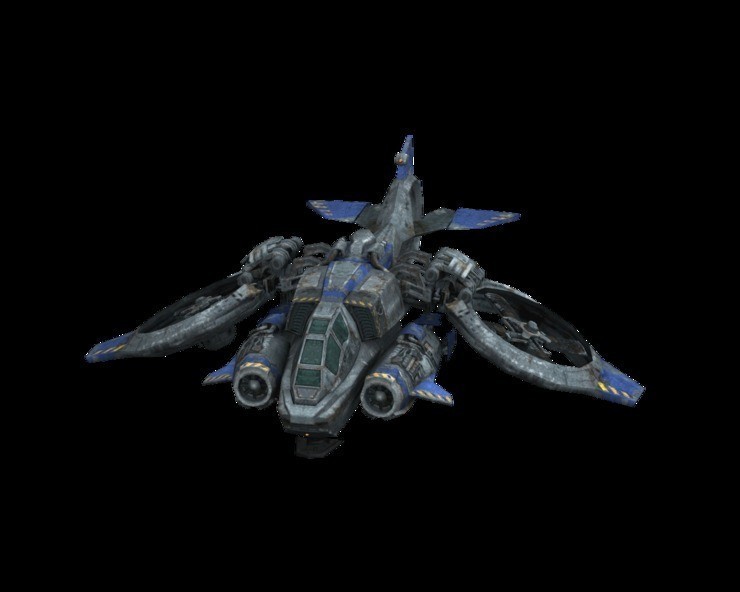 星际争霸2 人族女妖战机 纸模型diy|一淘网优惠