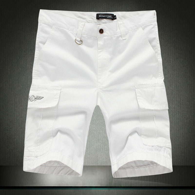 夏装新款男士修身纯棉 <em>男短裤</em> 加肥<em>加大码</em>男士