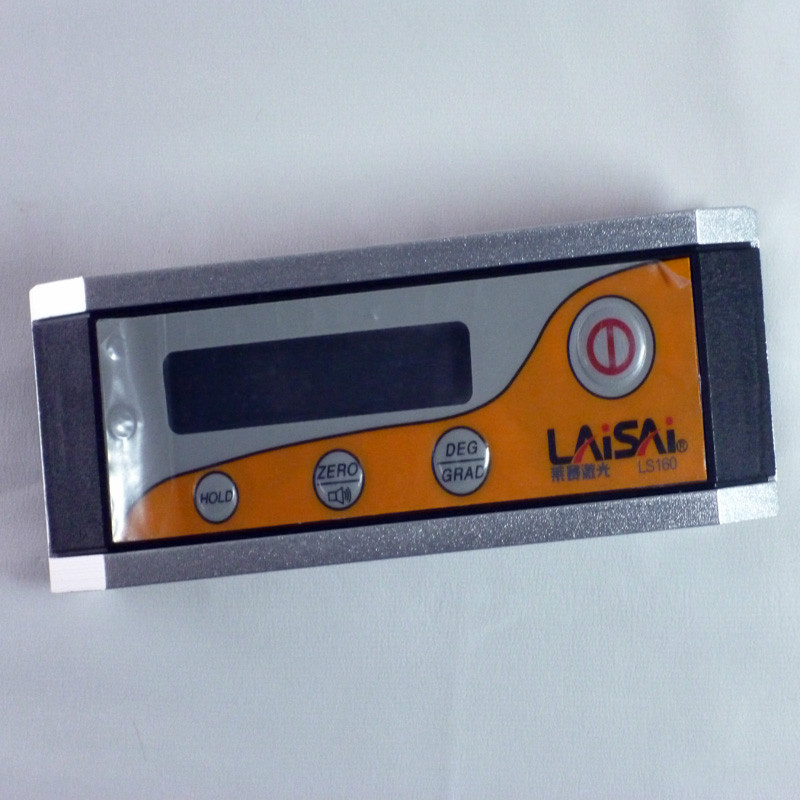 正品莱赛LS160数字激光水平尺带磁铁坡度仪全