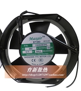 全新原装 Maxair\/BT轴流风机交流散热风扇 15