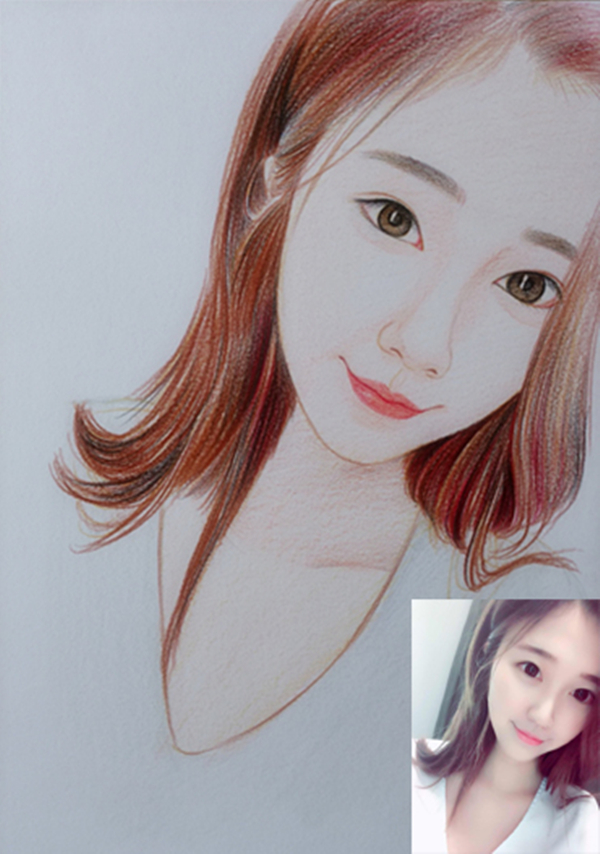 帮人画画 素描人物人像 素描画 自画像 画头像 代画素描肖像定制|msdalam kategori adat peribadi/Design Services/DIY, setiap hari/adat hiasan, Dilukis tangan komik sebenar/adat kelas lukisan - dari Buy2taobao.com untuk memberikan perkhidmatan ejen Taobao profesional membeli