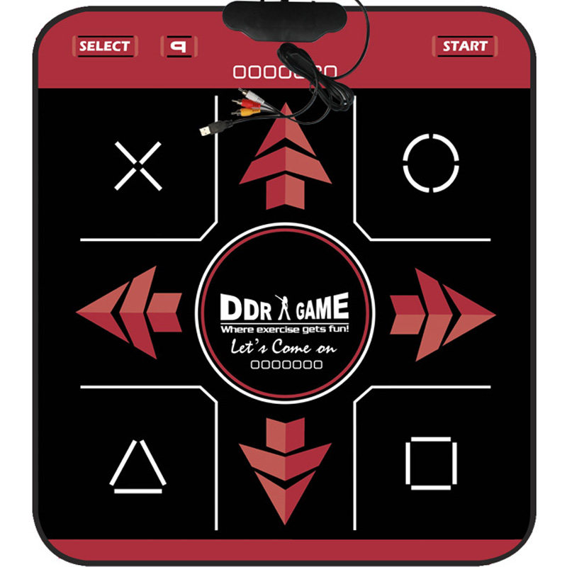 Yue-2048-bit upgrade version of home dance TV computer dual-use 11MM padded dance mat weight loss package mail