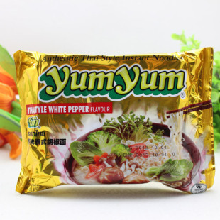  泰国进口 冬阴功方便面yumyum养养牌泰式胡椒面70克