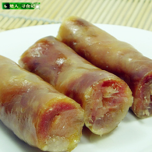  香肠 肉类干货待加工 肠衣灌香肠腊肠腊肉 湖北风味 4斤17省包邮