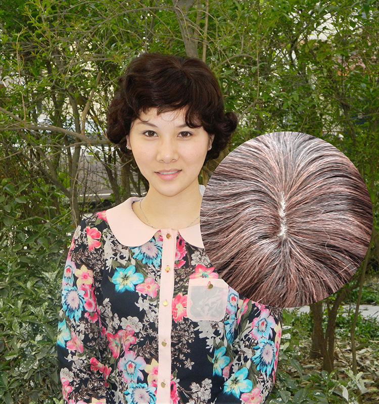 True hair scalp Middle and old age Headgear Wigsin the Hair Care/Wig , Wig , Whole wig category - from Buy2taobao.com to provide professional Taobao agent buy service