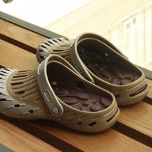 Counter JEKECON popular Sandal slippers hole shoes garden shoes wear foot massage 99152